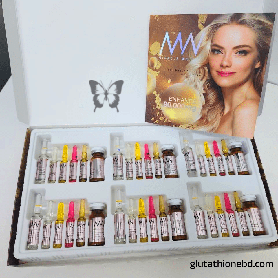 Miracle White 90000mg Glutathione Injection