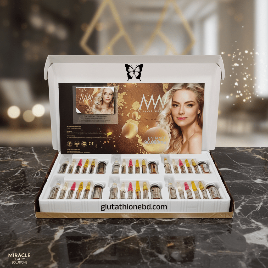 Miracle White 90000mg Glutathione Injection